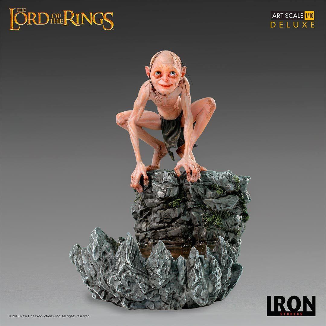 IRON STUDIOS - Gollum Deluxe Art Scale 1/10 - Lord of the Rings Collectible Iron Studios 