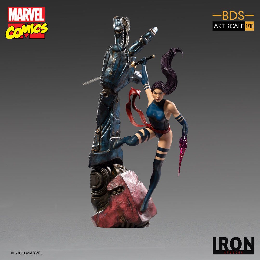 PREORDER - IRON STUDIOS - Psylocke BDS Art Scale 1/10 - Marvel Comics Collectible Iron Studios 