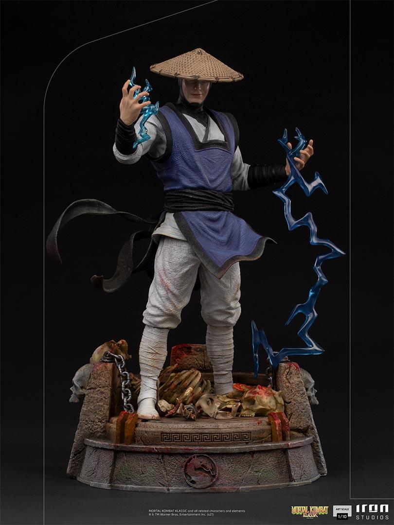 PREORDER - IRON STUDIOS - Raiden Art Scale 1/10 - Mortal Kombat Collectible Iron Studios 