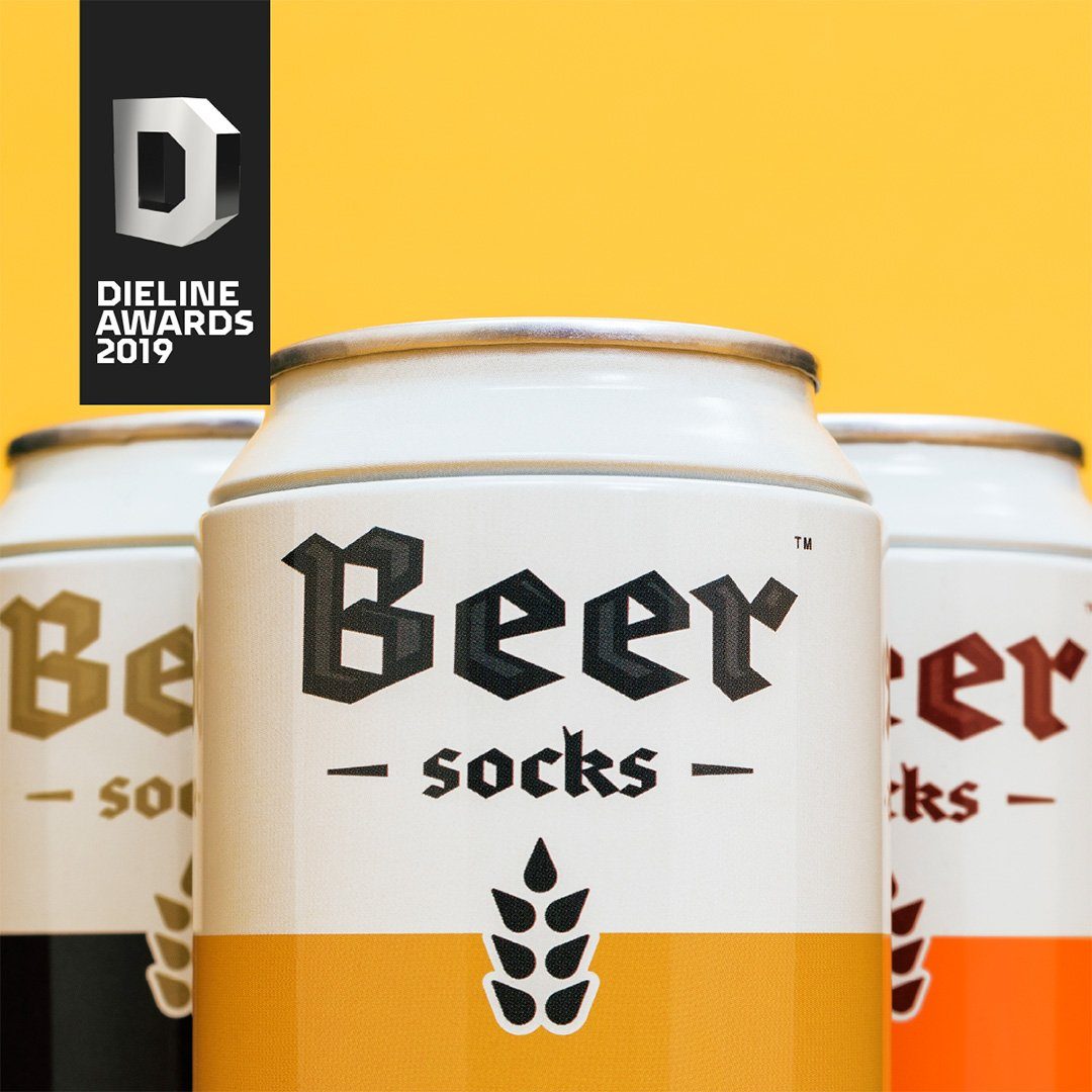 LUCKIES Beer Socks Eight3Five Inc 