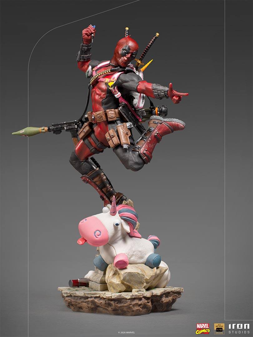 IRON STUDIOS Deadpool Deluxe BDS Art Scale 1/10 - Marvel Comics Scale Models Iron Studios 