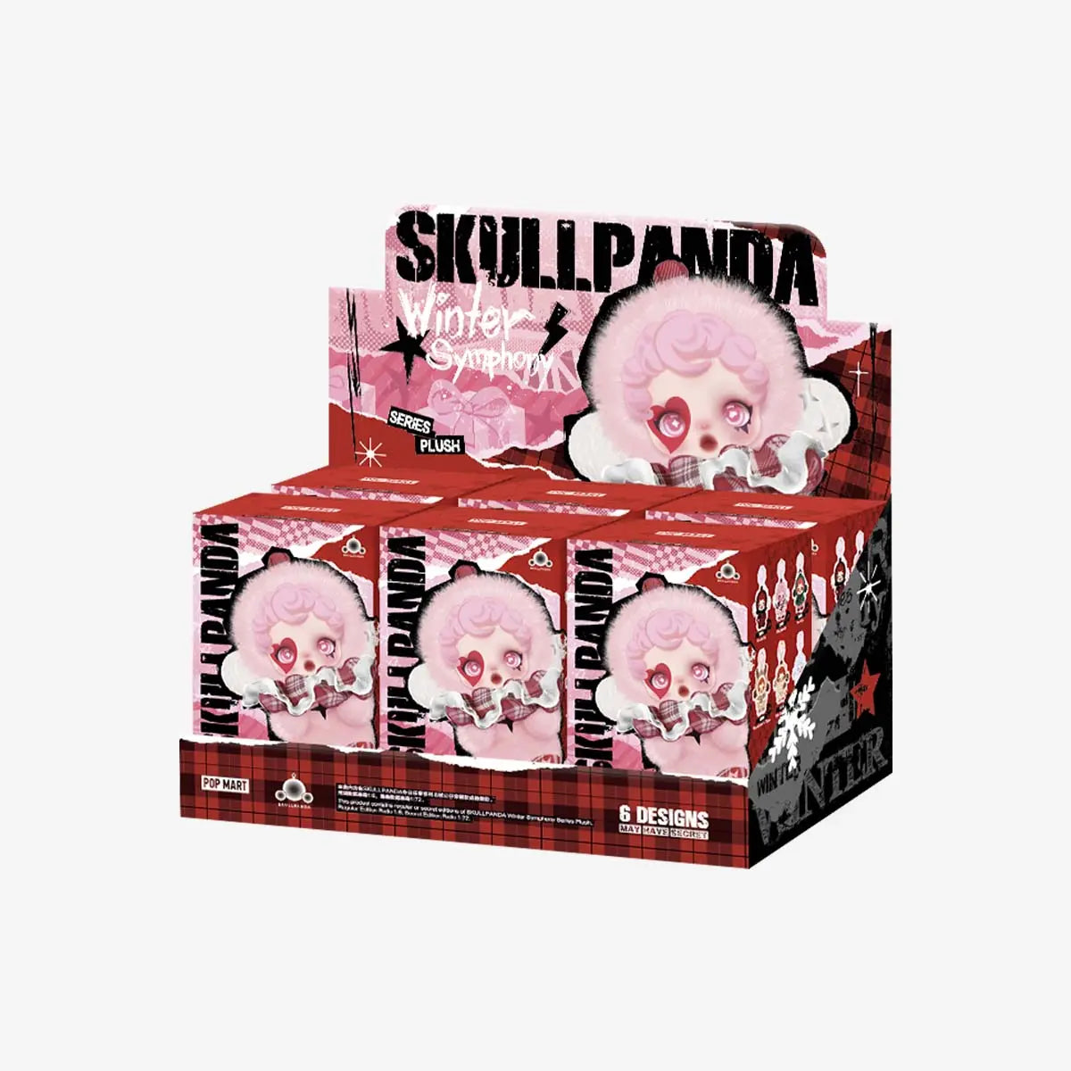 [In Stock] POPMART SKULLPANDA Winter Symphony Series Plush Keychain Blind Box (SEALED)