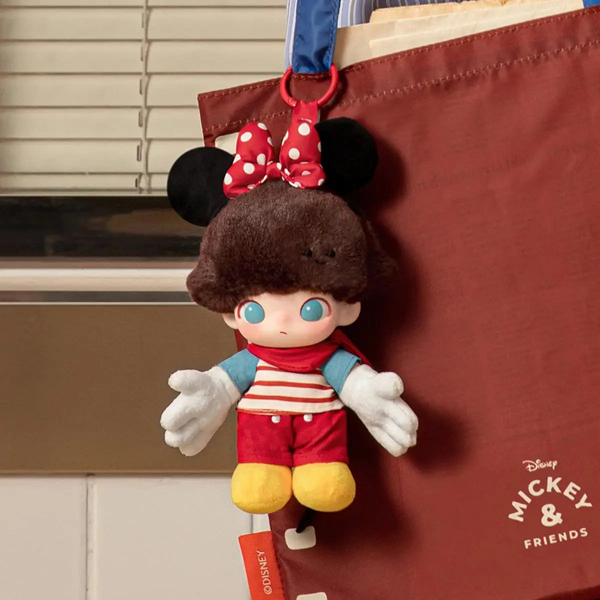 [In Stock] POPMART DIMOO WORLD × DISNEY Series-Vinyl Plush Keychain Blind Box (SEALED)