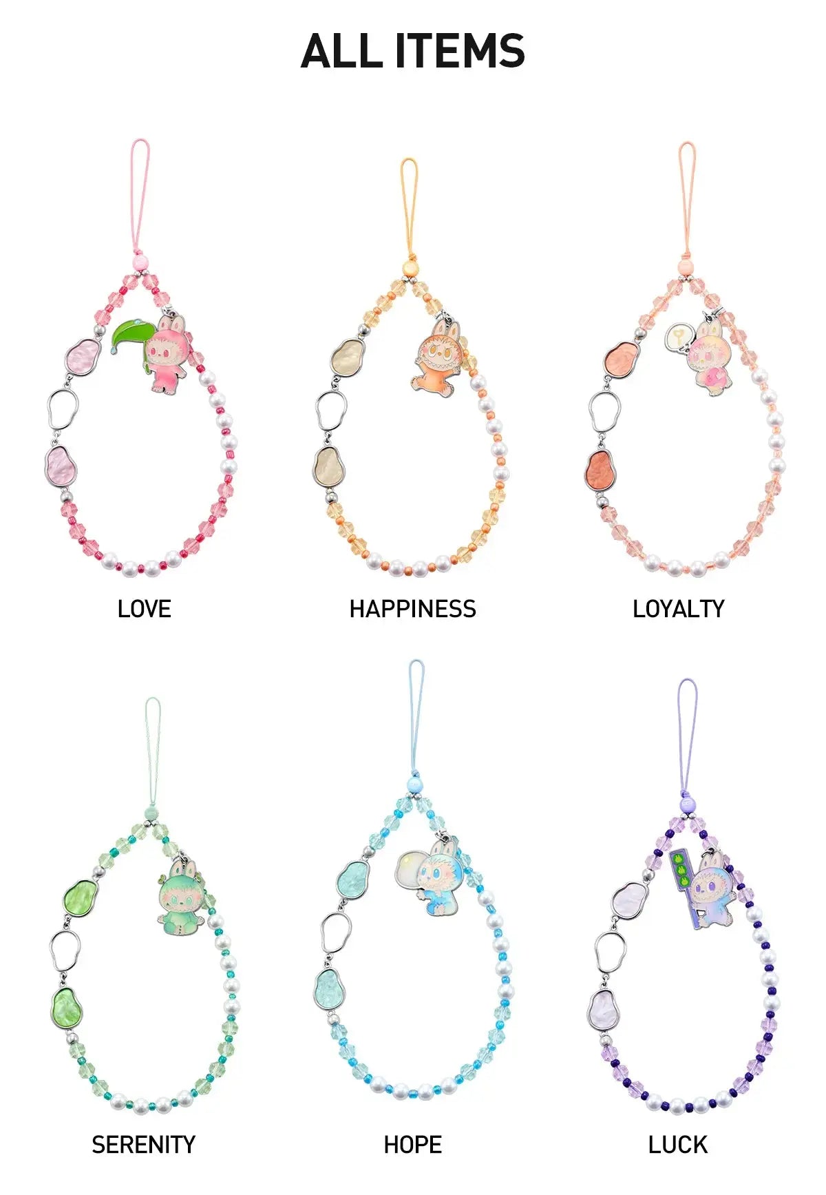 [In Stock] POPMART Big into Energy Series-Phone Charm Blind Box Labubu (SEALED)