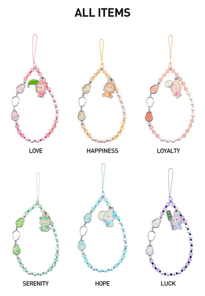 [In Stock] POPMART Big into Energy Series-Phone Charm Blind Box Labubu (SEALED)