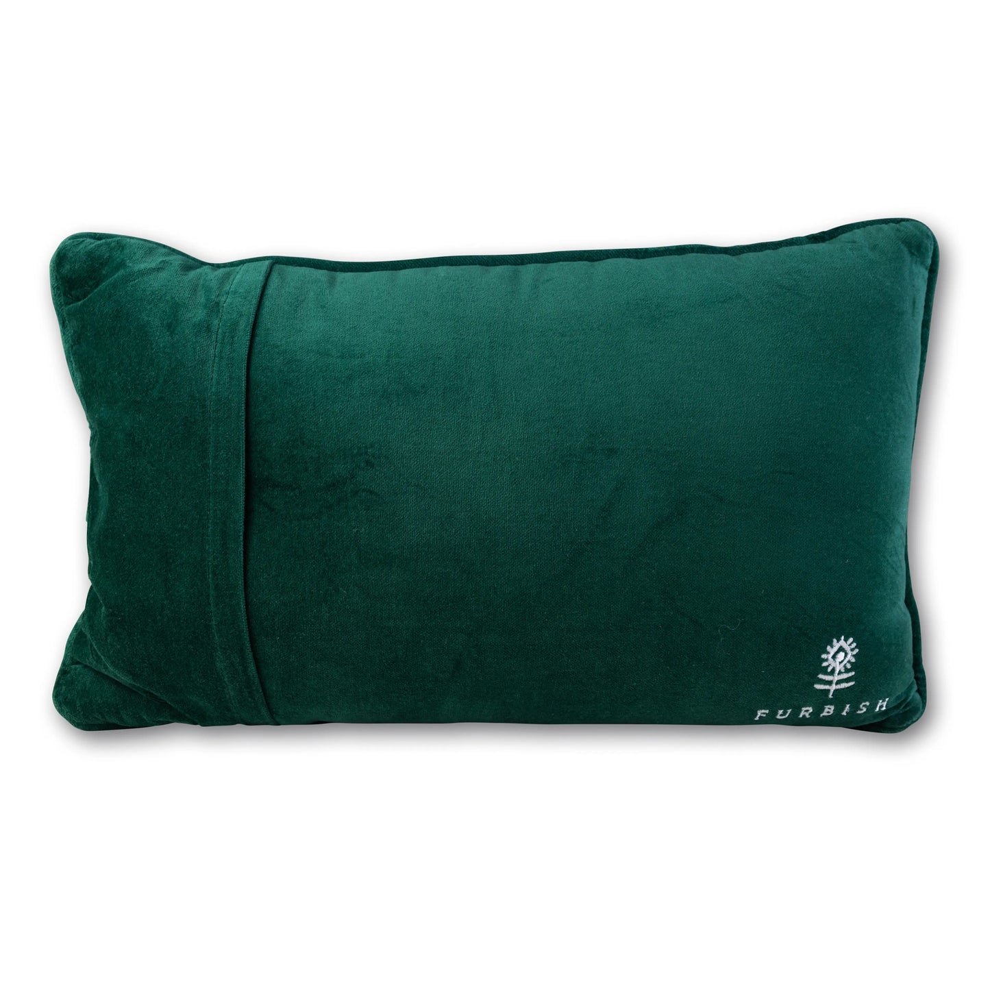 Caviar and Cash Needlepoint Pillow