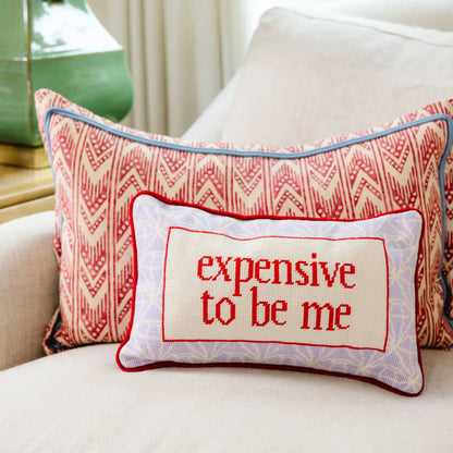 Expensive To Be Me Needlepoint Pillow