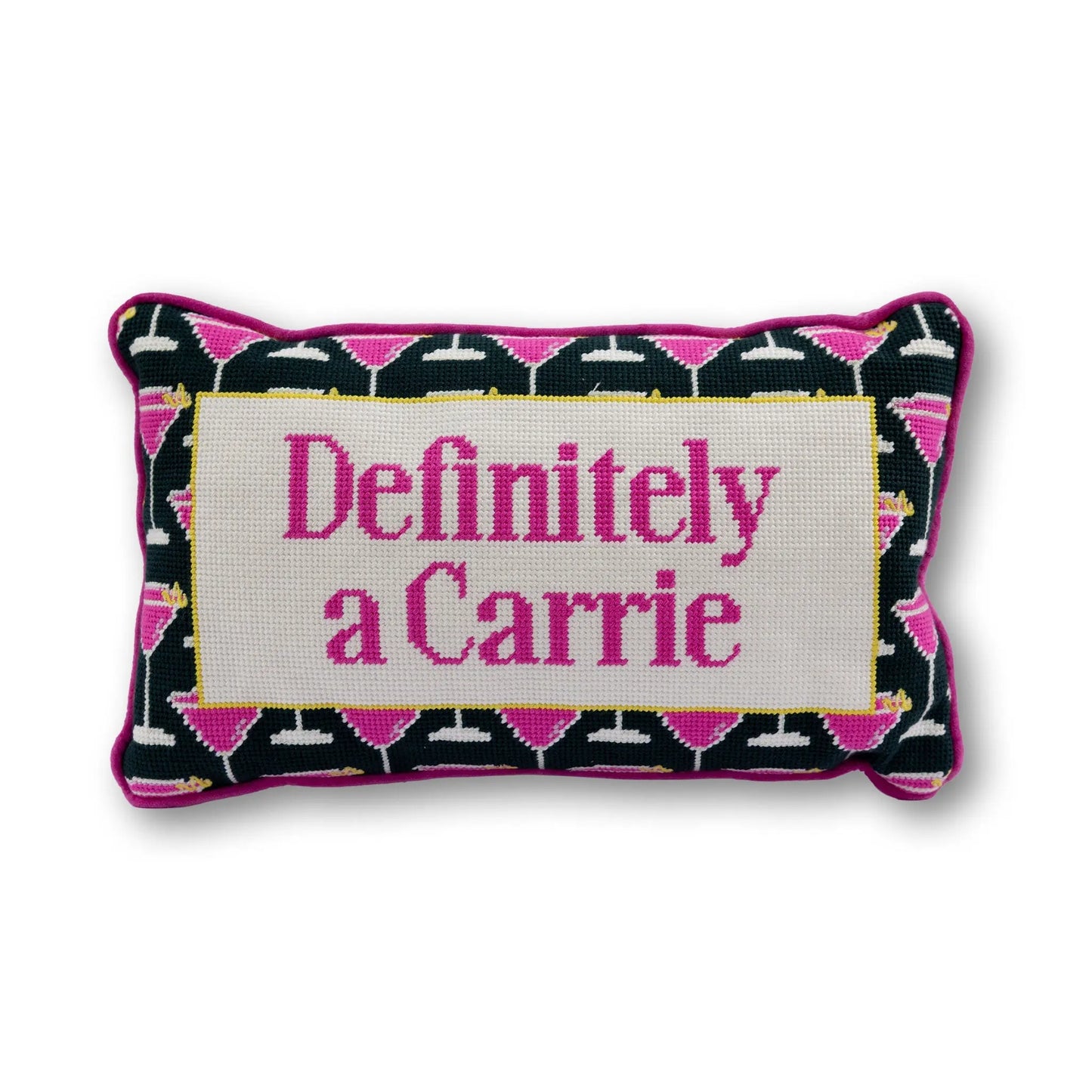 Carrie Needlepoint Pillow