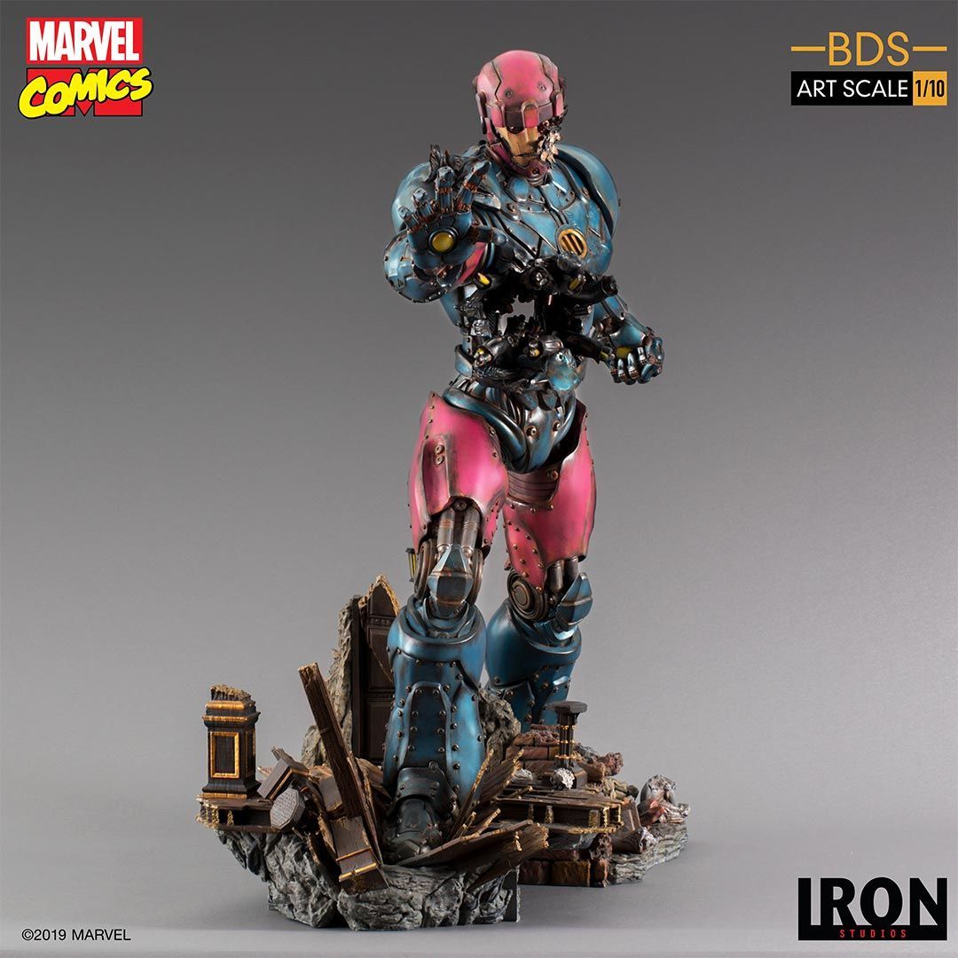 IRON STUDIOS - Sentinel #1 Deluxe BDS Art Scale 1/10 - Marvel Comics Collectible Iron Studios 