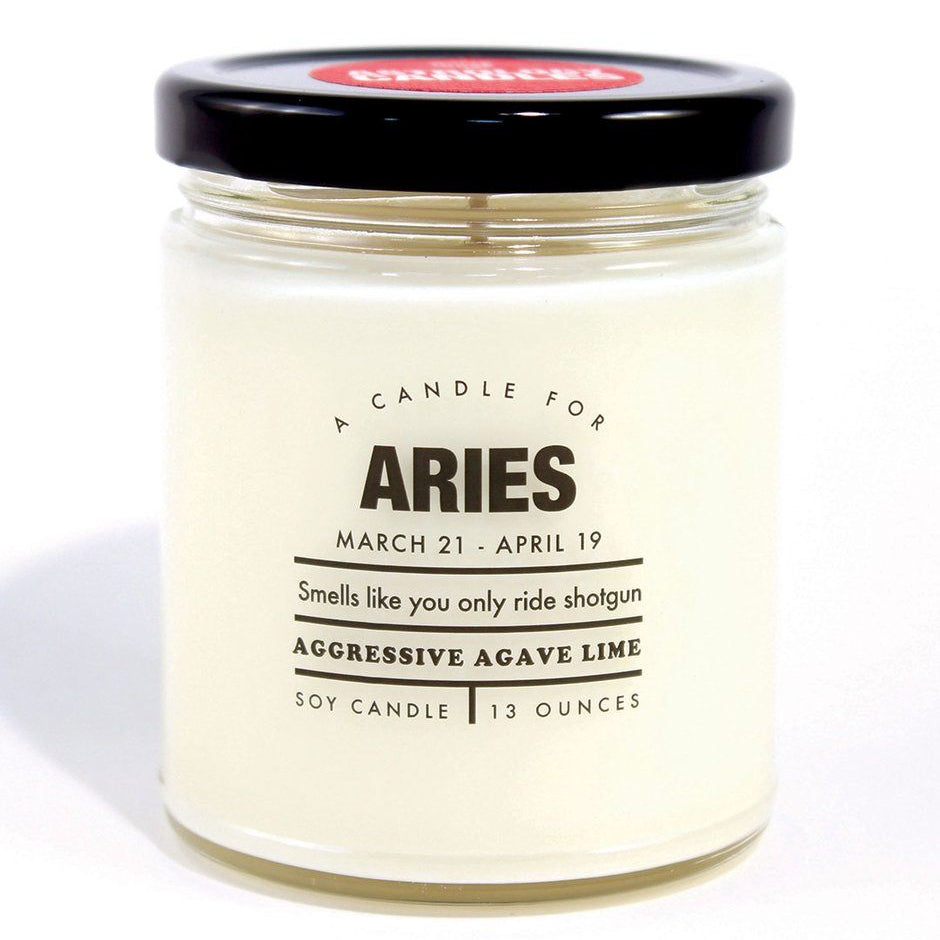 WHISKEY RIVER CO - Astrology Candles Eight3Five Inc Aries 