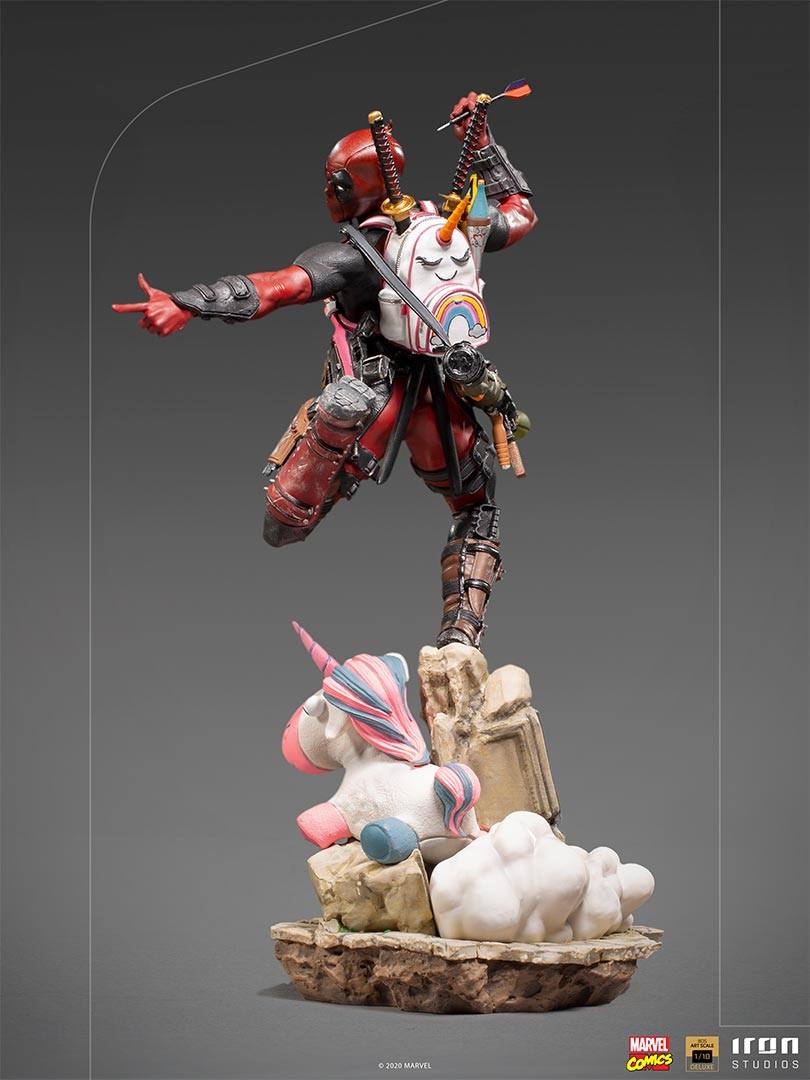 IRON STUDIOS Deadpool Deluxe BDS Art Scale 1/10 - Marvel Comics Scale Models Iron Studios 