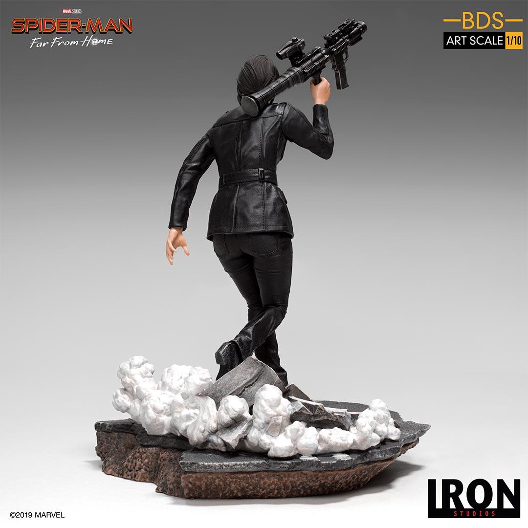 IRON STUDIOS Maria Hill BDS Art Scale 1/10 - Spiderman: Far From Home Series Collectible Iron Studios 