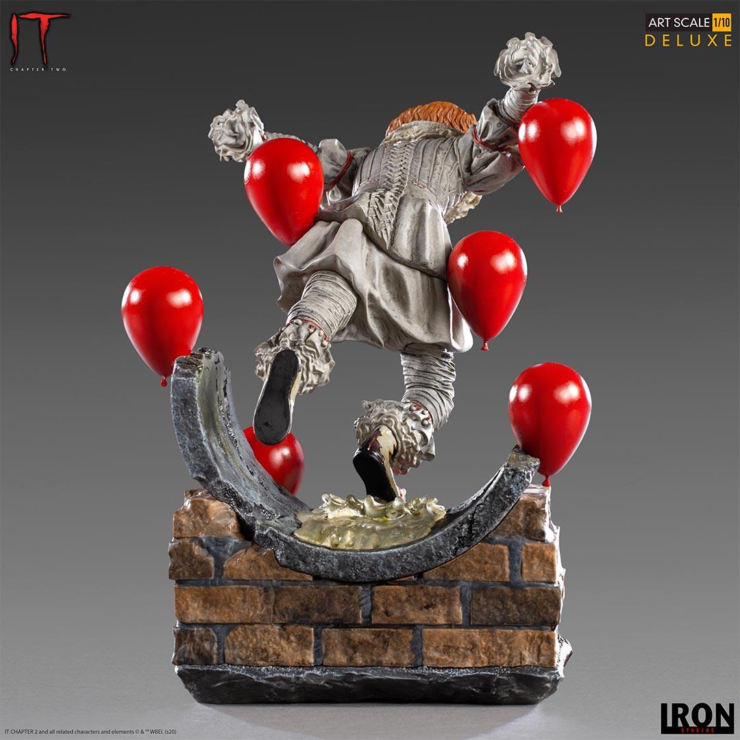 IRON STUDIOS - Pennywise Deluxe Art Scale 1/10 - IT Chapter Two Collectible Iron Studios 