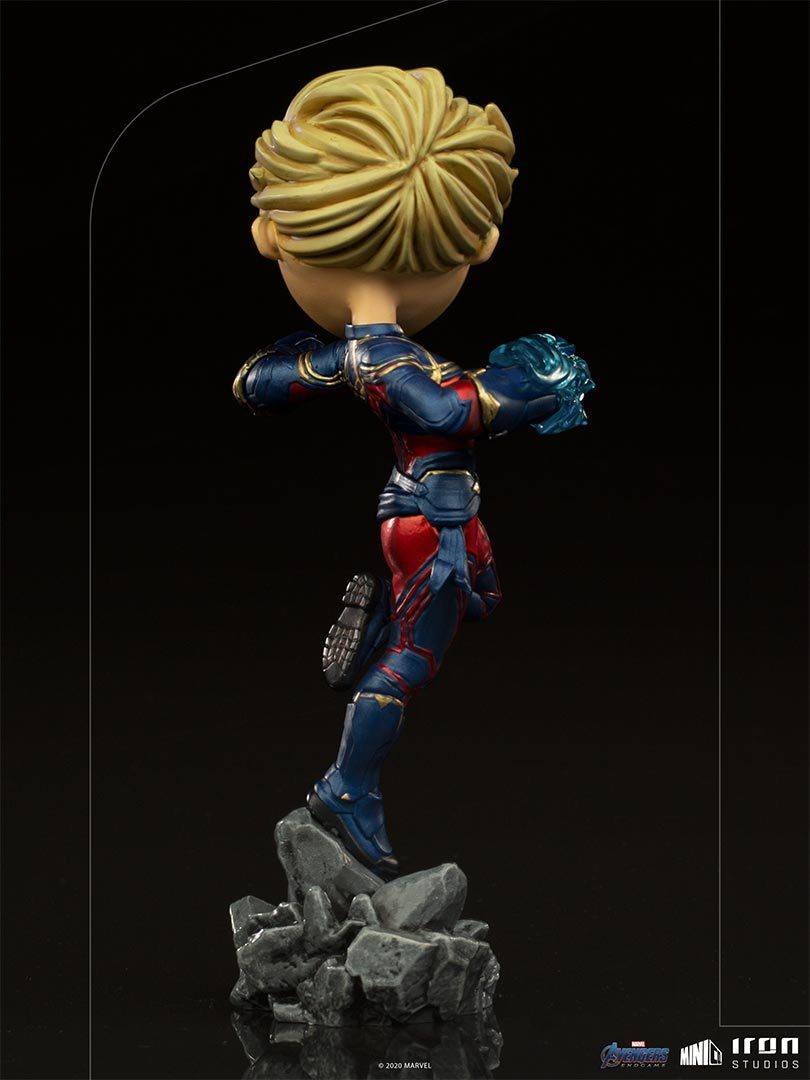 IRON STUDIOS - Minico Captain Marvel - Avengers Endgame Collectible Iron Studios 