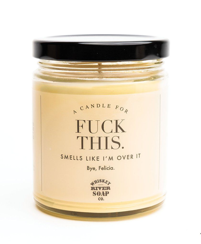 WHISKEY RIVER CO - WTF Candles Whiskey River Soap Co Fuck This 