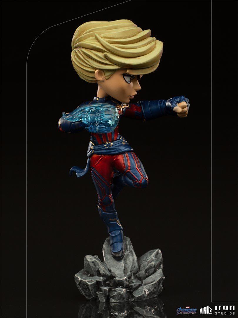 IRON STUDIOS - Minico Captain Marvel - Avengers Endgame Collectible Iron Studios 