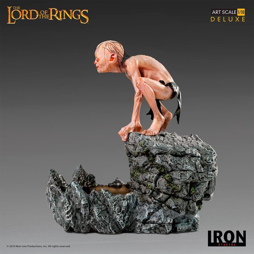 IRON STUDIOS - Gollum Deluxe Art Scale 1/10 - Lord of the Rings Collectible Iron Studios 