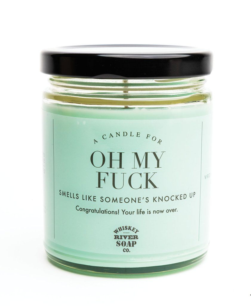 WHISKEY RIVER CO - WTF Candles Whiskey River Soap Co Oh My Fuck 