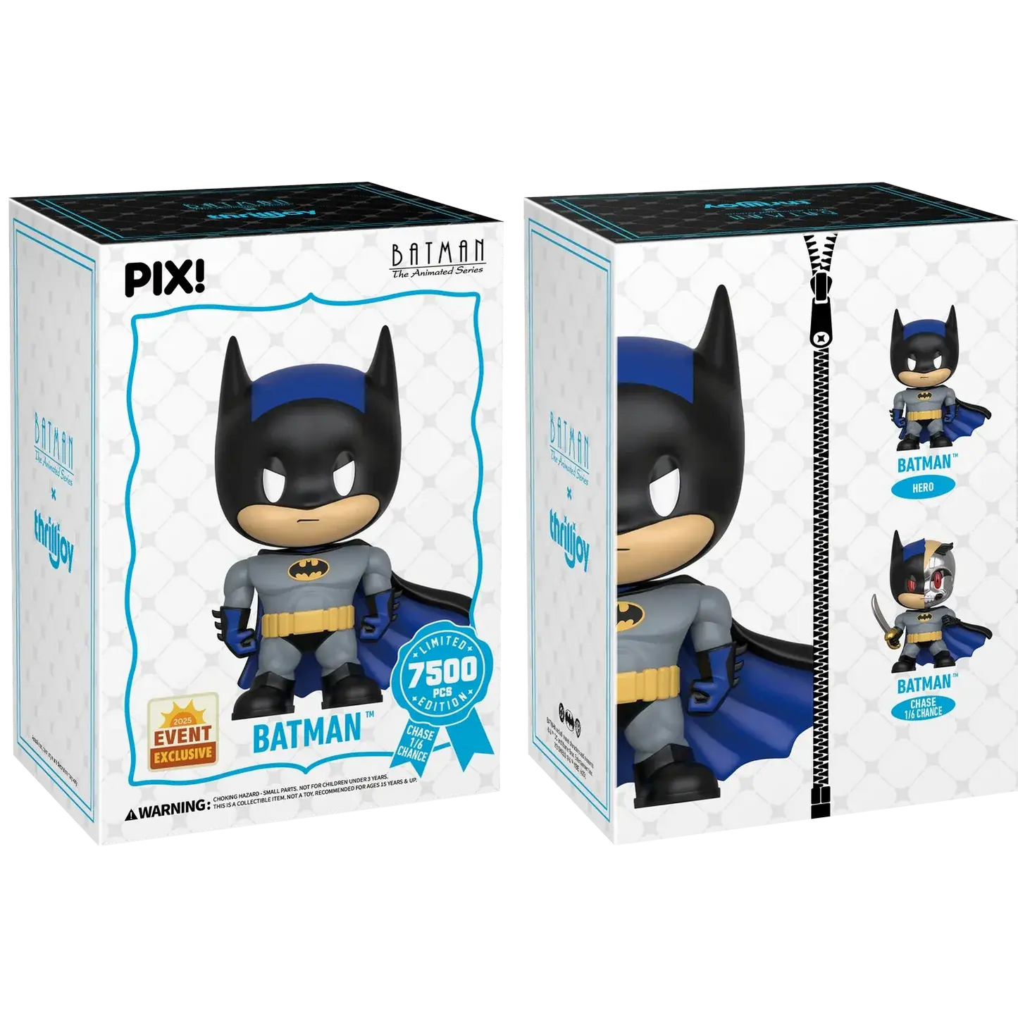[Thrilljoy] [EXCLUSIVE] Batman the Animated Series - Batman LE7500 PIX Vinyl Figure (1 in 6 Chance at Chase)