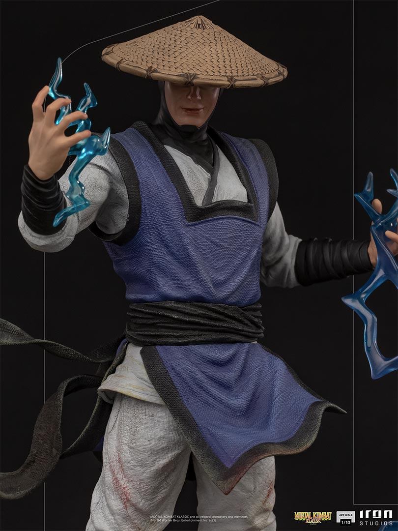 PREORDER - IRON STUDIOS - Raiden Art Scale 1/10 - Mortal Kombat Collectible Iron Studios 