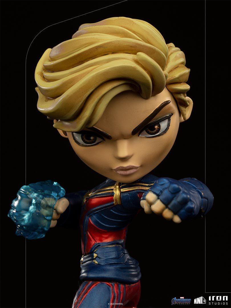 IRON STUDIOS - Minico Captain Marvel - Avengers Endgame Collectible Iron Studios 