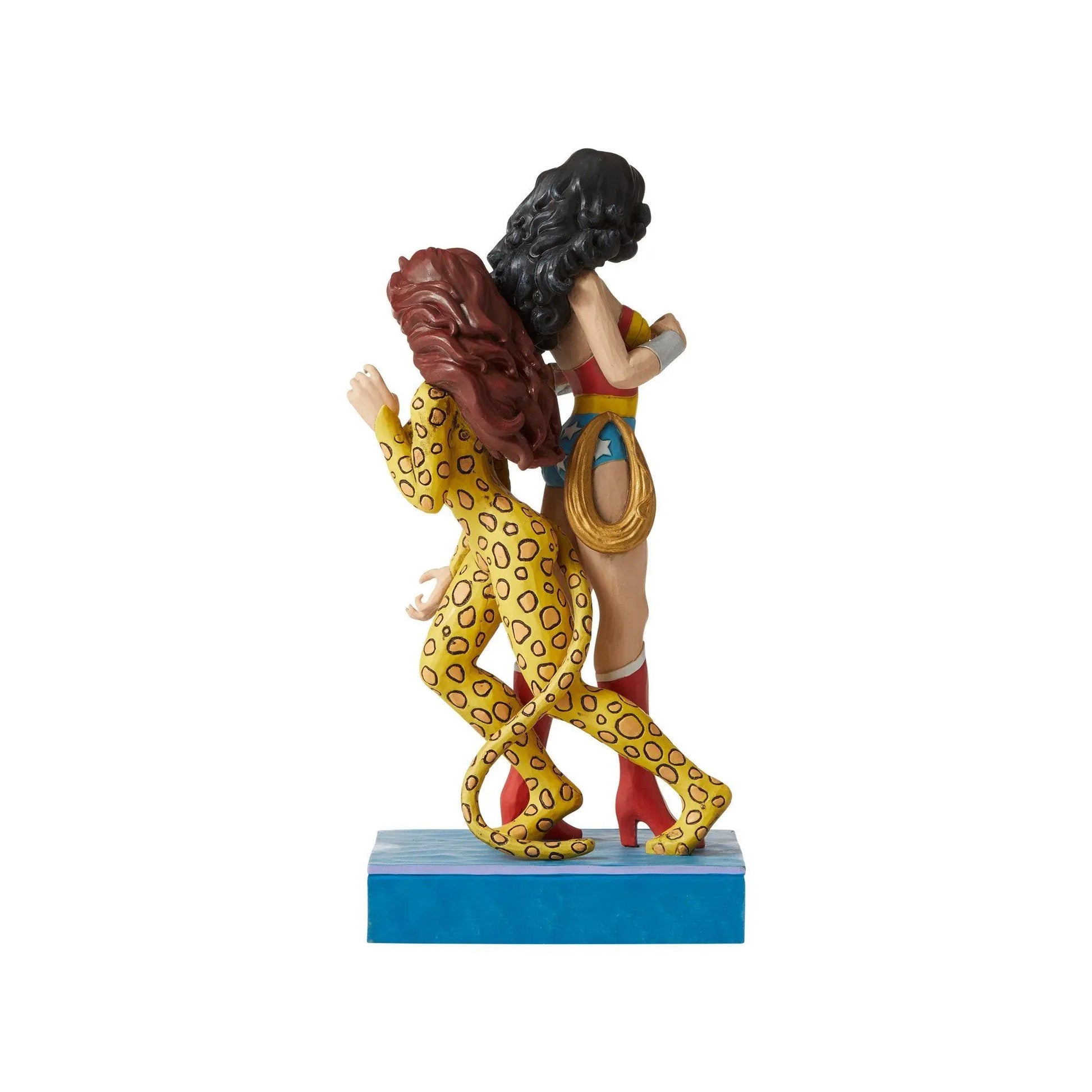 DC COMICS By JIM SHORE - Wonder Woman & Cheetah Collectible Enesco 