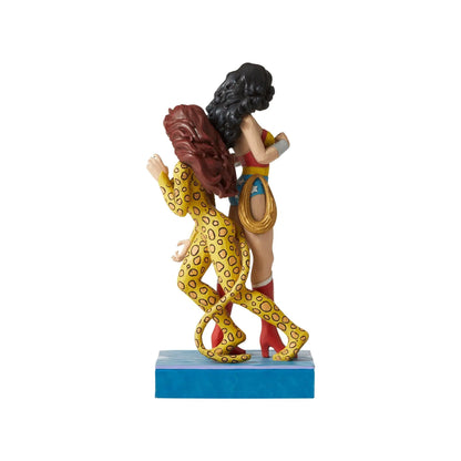 DC COMICS By JIM SHORE - Wonder Woman & Cheetah Collectible Enesco 
