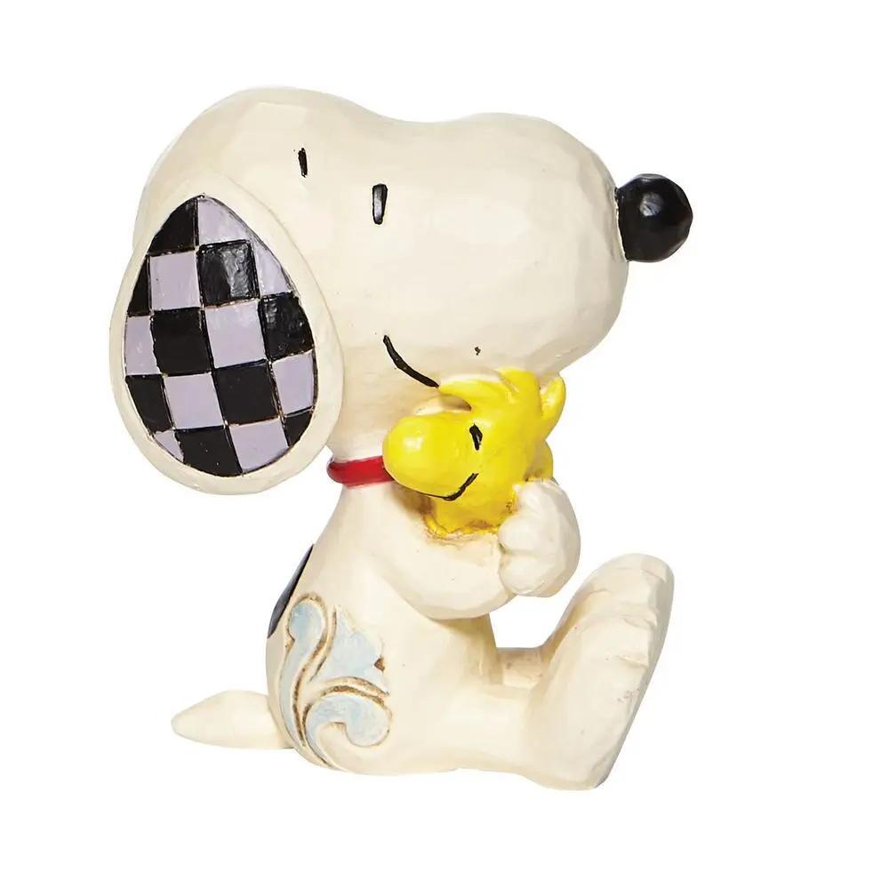 PEANUTS By Jim Shore - Mini Snoopy & Woodstock Hugging Collectible Enesco 