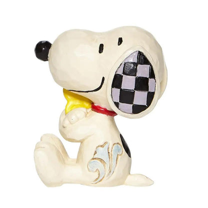 PEANUTS By Jim Shore - Mini Snoopy & Woodstock Hugging Collectible Enesco 