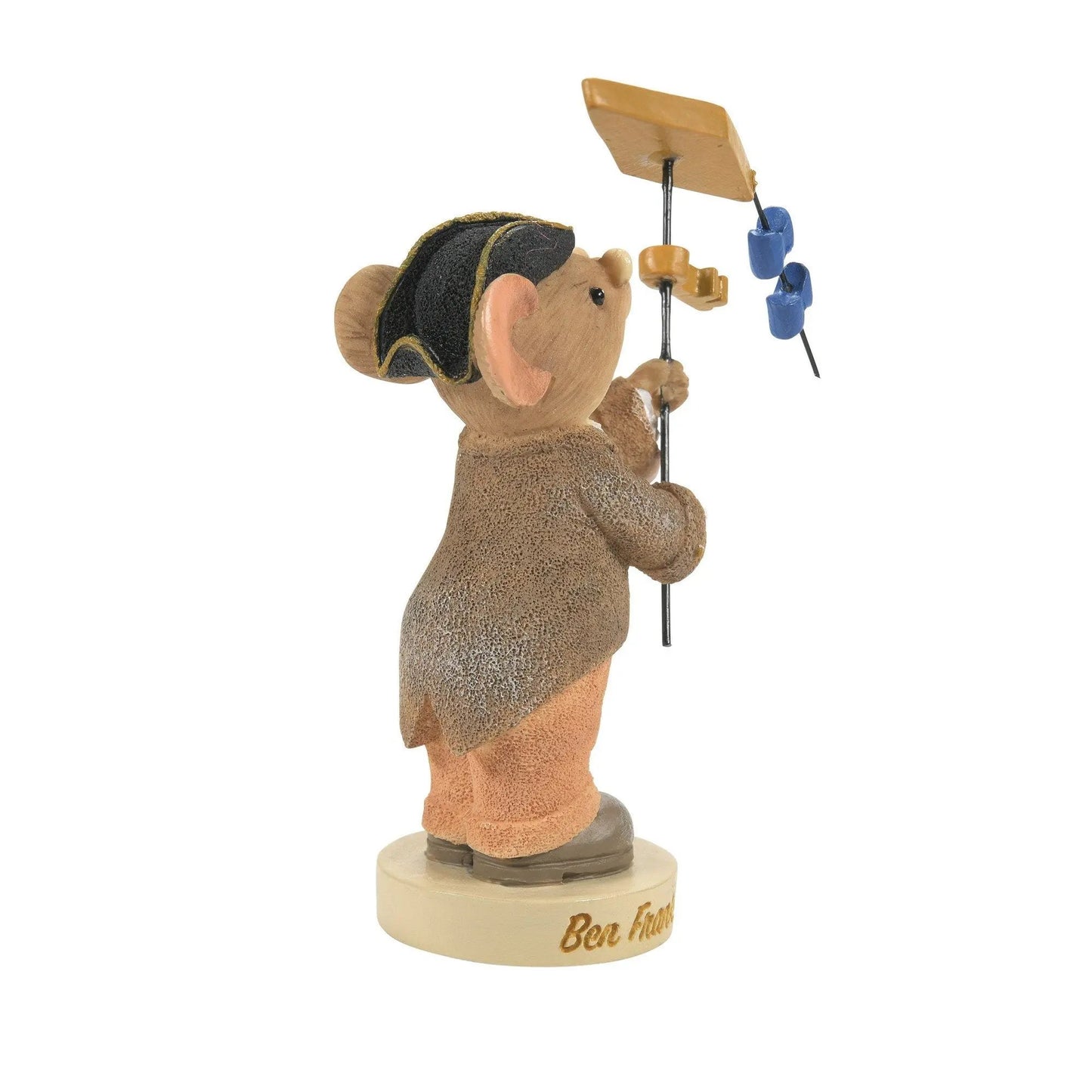 TAILS WITH HEART Benjamin Franklin Mouse Collectible Enesco 