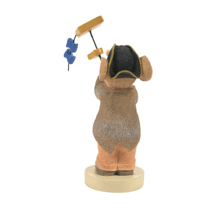 TAILS WITH HEART Benjamin Franklin Mouse Collectible Enesco 