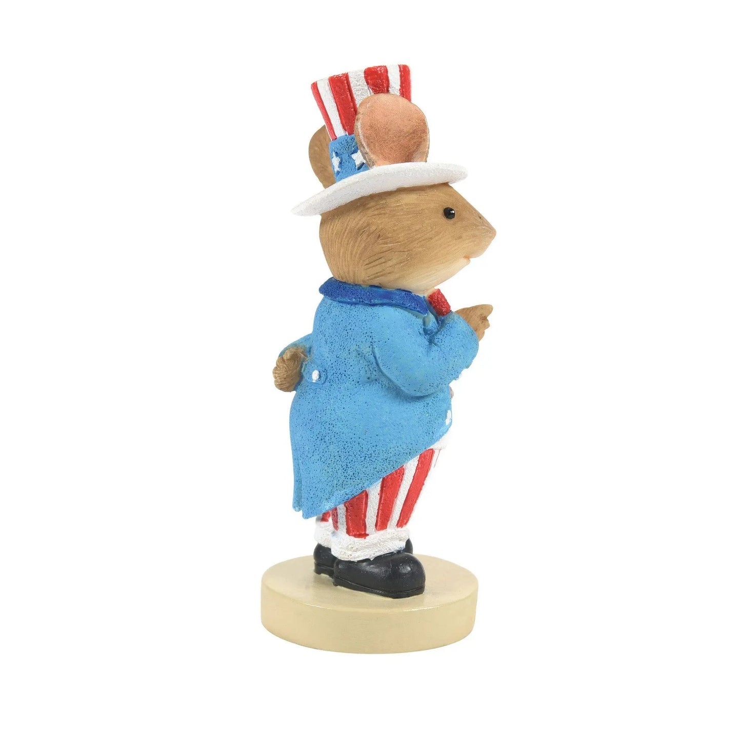 TAILS WITH HEART Uncle Sam Mouse Collectible Enesco 