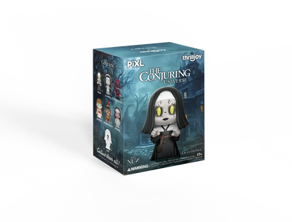 [Thrilljoy] The Conjuring Universe PIXL Blind Box Vinyl (Chance at 1 of 300 hyper-rare “chase” pieces will be redeemable for a special 12” MEGA PIX!)