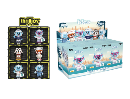 [Thrilljoy] BLOO-niverse PIXL Blind Box Vinyl (Chance at 1 of 300 hyper-rare “chase” pieces will be redeemable for a special 12” MEGA PIX!)