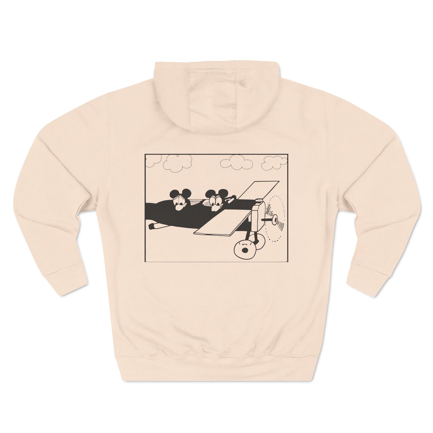 OG Drop Walt Disneys Plane Crazy Learn To Fly Unisex Hoodie