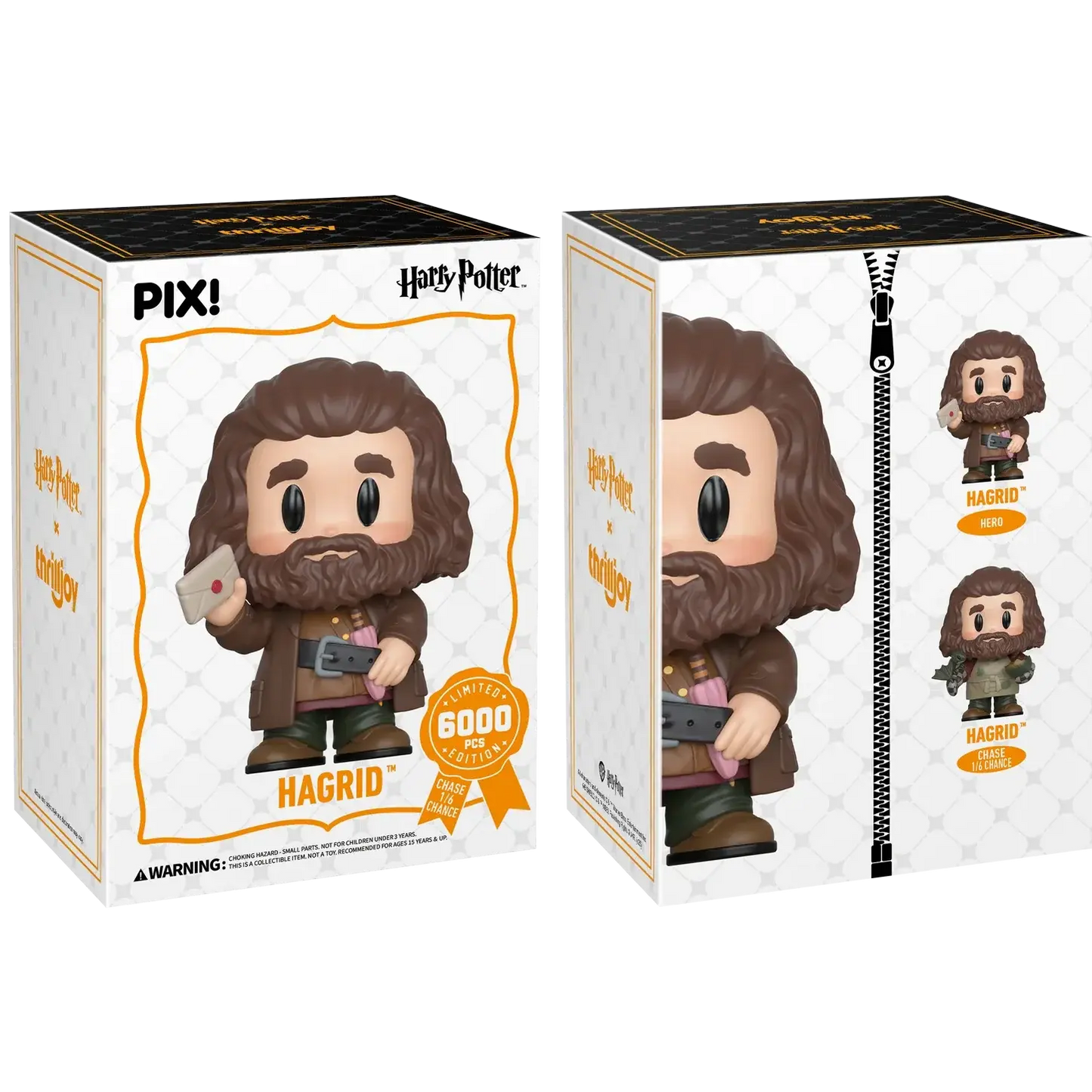 [Thrilljoy] Harry Potter and The Wizarding World - Rubeus Hagrid LE6000 PIX Vinyl Figure (1 in 6 Chance at Chase)