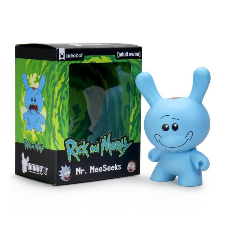 KIDROBOT - Dunny 8" Mr Meeseeks - Rick & Morty Collectible Kidrobot 