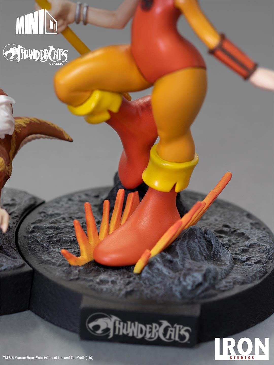 IRON STUDIOS MiniCo Thundercats - Cheetara & Snarf Collectible Iron Studios 