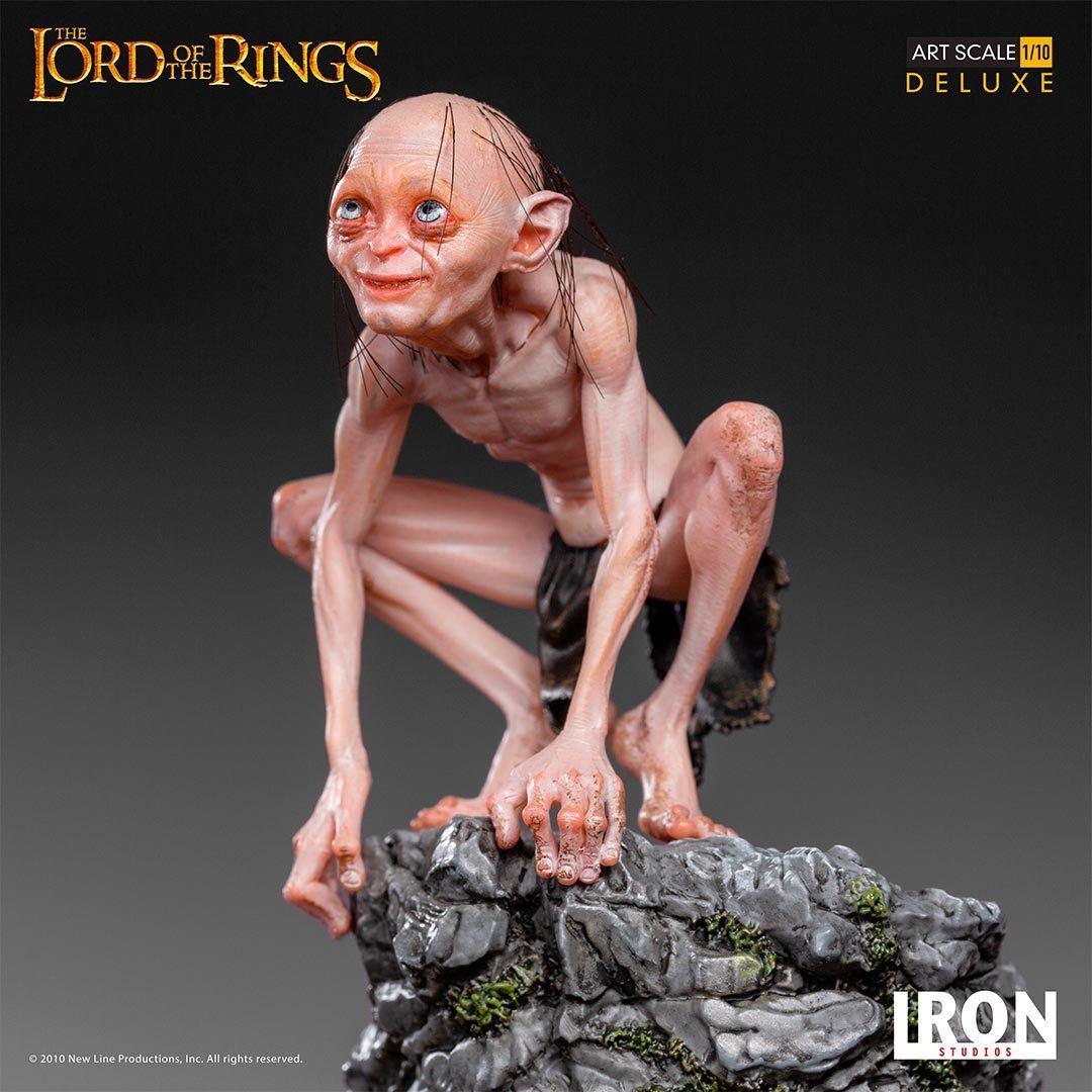 IRON STUDIOS - Gollum Deluxe Art Scale 1/10 - Lord of the Rings Collectible Iron Studios 