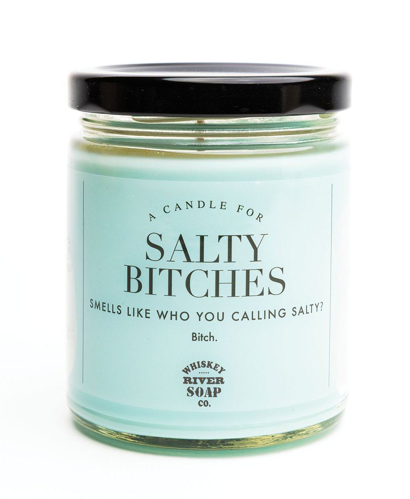 WHISKEY RIVER CO - WTF Candles Whiskey River Soap Co Salty Bitches 