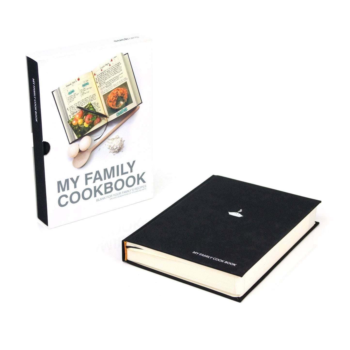 SUCK UK My Family Cookbook Journal Journal Suck UK 