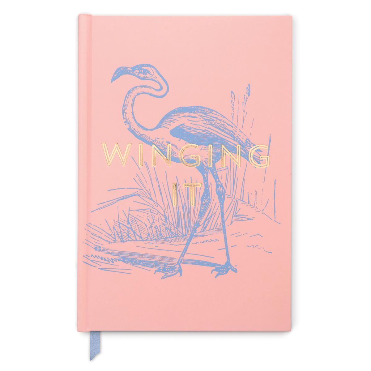 DESIGNWORKS INK Vintage Sass Soft Touch Hard Cover Book Bound Eight3Five Inc Flamingo 