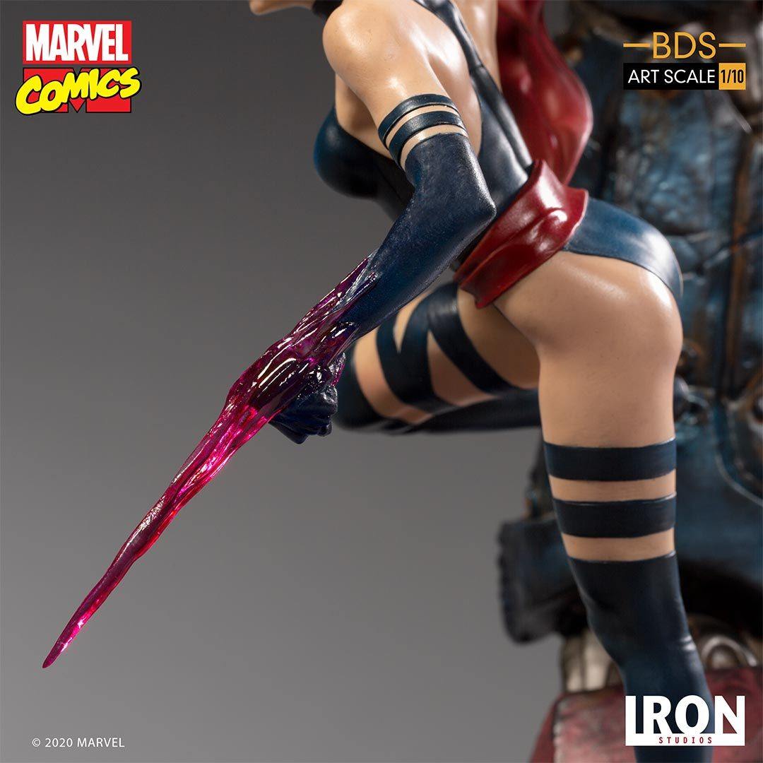 PREORDER - IRON STUDIOS - Psylocke BDS Art Scale 1/10 - Marvel Comics Collectible Iron Studios 