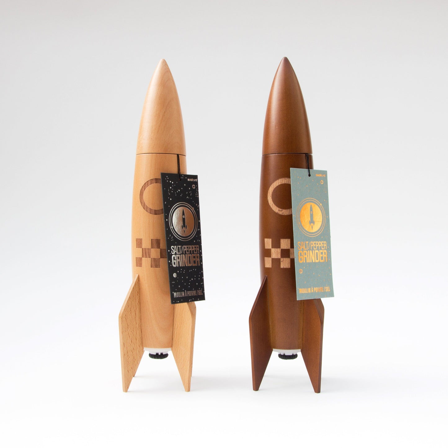 Rocket Salt & Pepper Mill - Dark Finish