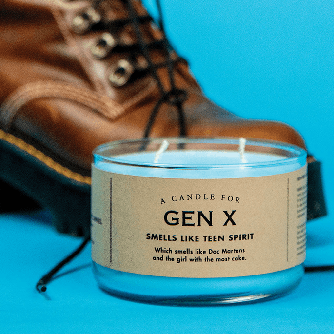 WHISKEY RIVER SOAP CO - Gen X Duo Candle Whiskey River Soap Co 