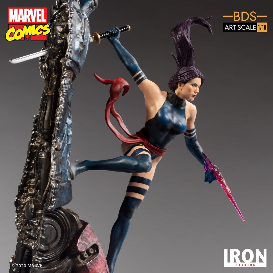 PREORDER - IRON STUDIOS - Psylocke BDS Art Scale 1/10 - Marvel Comics Collectible Iron Studios 