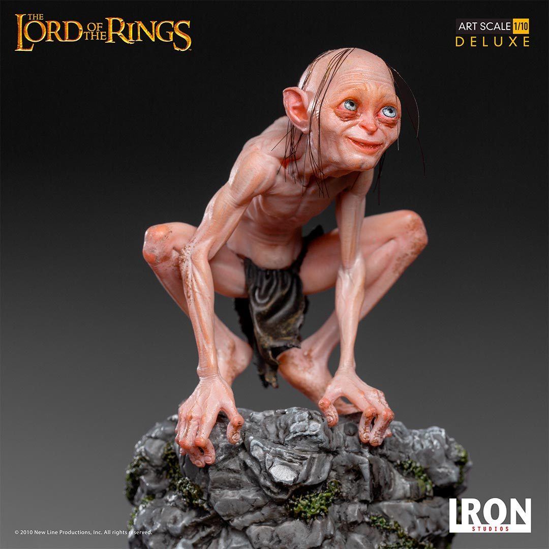 IRON STUDIOS - Gollum Deluxe Art Scale 1/10 - Lord of the Rings Collectible Iron Studios 