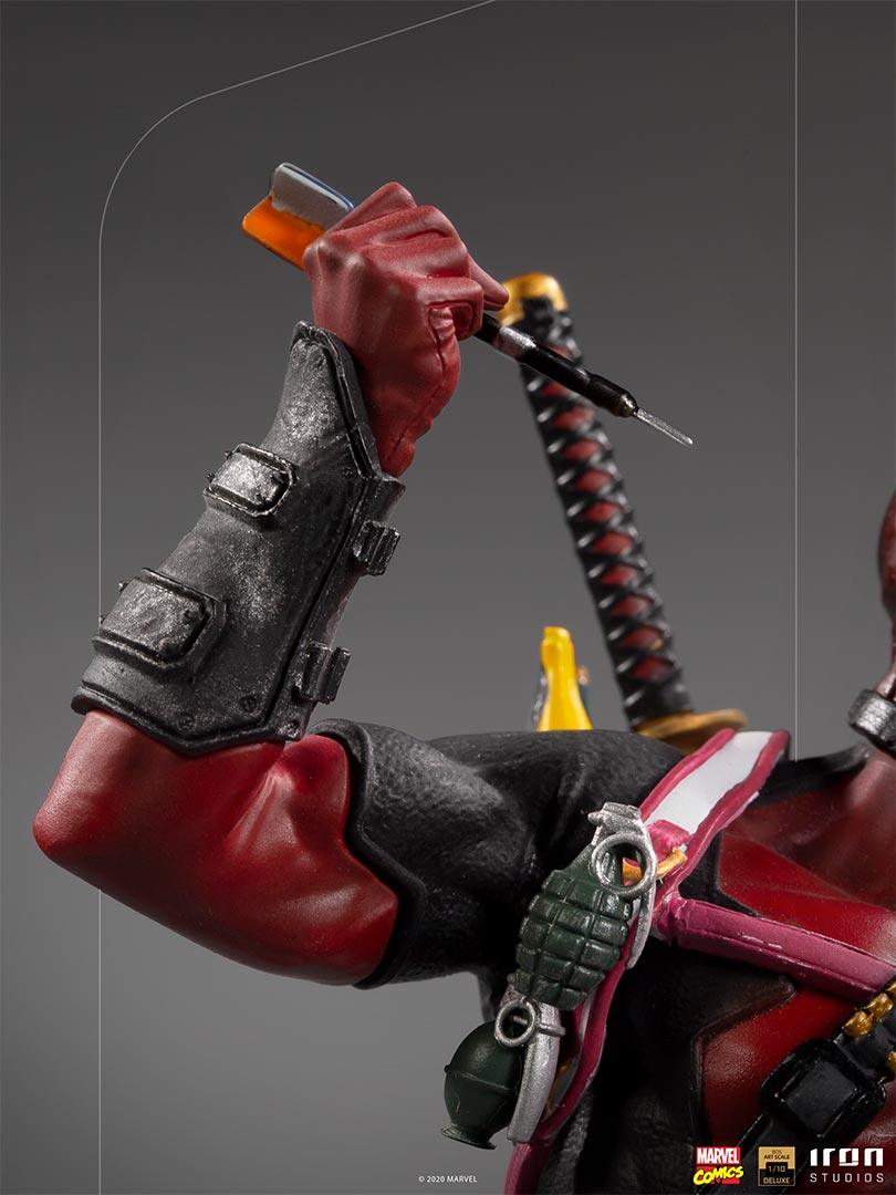 IRON STUDIOS Deadpool Deluxe BDS Art Scale 1/10 - Marvel Comics Scale Models Iron Studios 