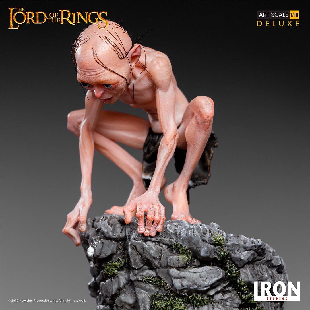 IRON STUDIOS - Gollum Deluxe Art Scale 1/10 - Lord of the Rings Collectible Iron Studios 