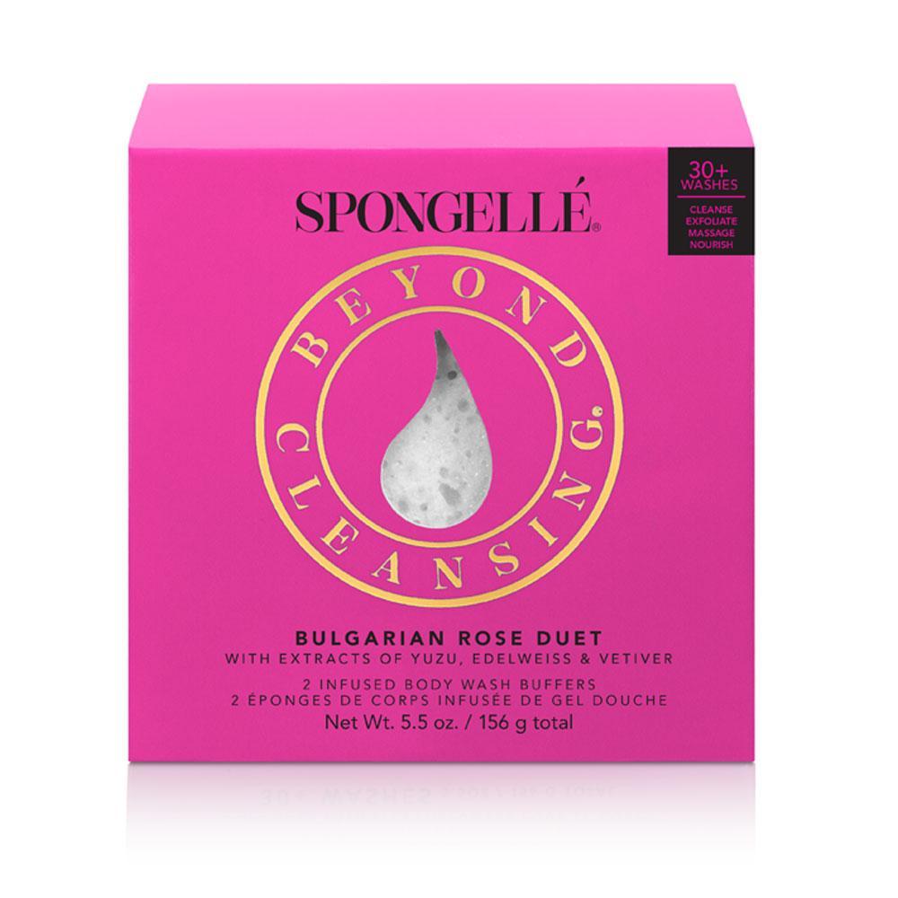 SPONGELLE Boxed Duo - Bulgarian Rose Body Wash Spongelle 